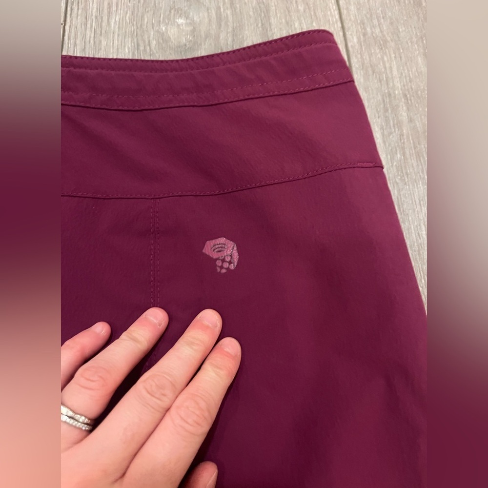 Mountain Hardwear Yuma Trekkin Skirt  Plum Size 8 - Picture 4 of 9